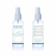 EASE 50ml Eucalyptus + Aloe Vera Spray Sanitizer Personal Care Products AxxelEaseProducts_60ml_WhiteBaseEucalyptus