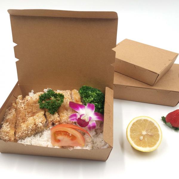 700ml Kraft Paper Salad Box Food & Catering Packaging 123