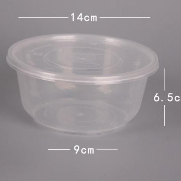 600ml Microwavable PP Bowl Food & Catering Packaging FPB1007