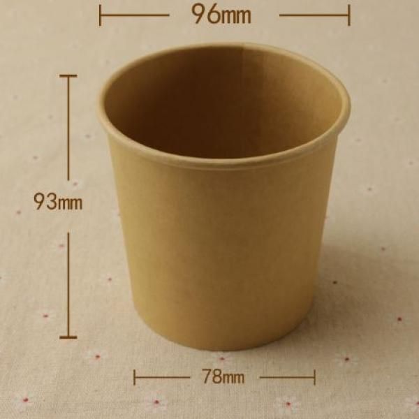 16oz Kraft Paper Bowl Food & Catering Packaging FTF1017