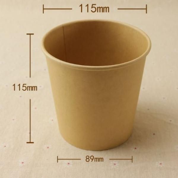 26oz Kraft Paper Bowl Food & Catering Packaging FTF1018