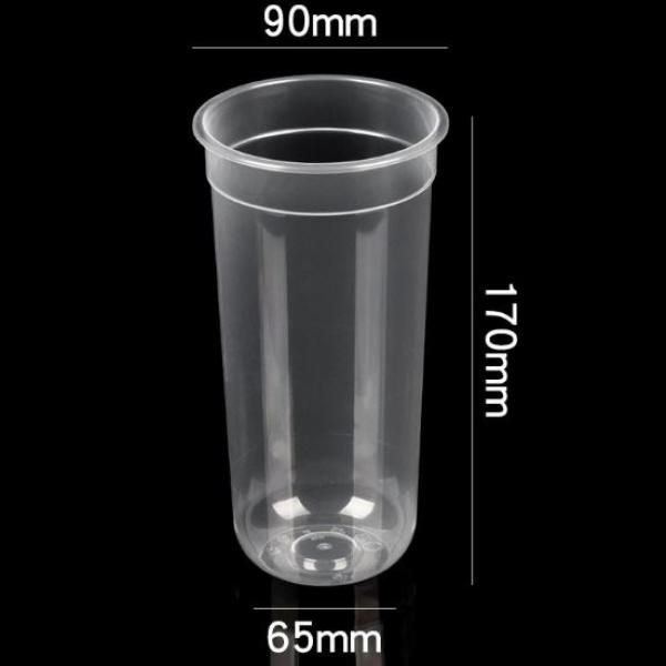 700ml Curved Base Bubble Tea Cup Food & Catering Packaging FUP1015