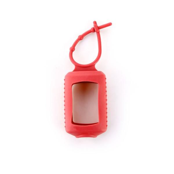 APPTI Hand Sanitizer Silicon Holder Personal Care Products Back To Work KHO1078_Red