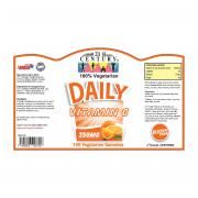 21st Century 100's Daily Vitamin C 250mg Gummies Food and Drink Supplies 8.LABEL-DailyC250mggummies100sSHS1007