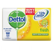 Dettol Body Soap Fresh 3+1 Personal Care Products kbo1017