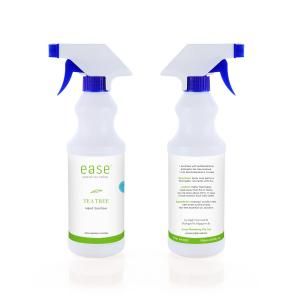 EASE 500ml Tea Tree Spray Sanitizer Personal Care Products Personal Protective Equipment (PPE) Axxel_EaseSanitizer500mlSprayBottleTeaTreeWithShieldIcon