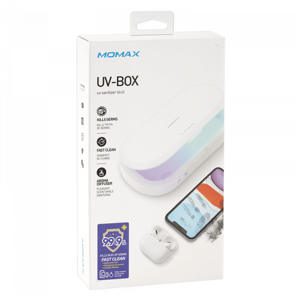 Momax UV Sanitizing Box Electronics & Technology uvboxpackaging2