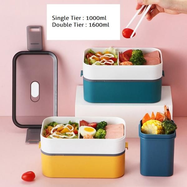 Carte Double Tier Microwaveable Lunch Box Household Products Kitchenwares Eco Friendly 12