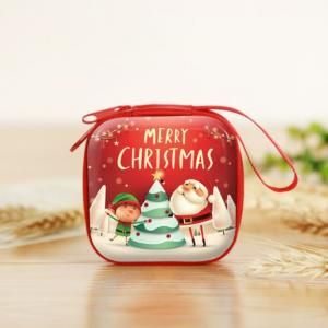 Christmas Coin Pouch Square 4 Recreation Small Pouch Festive Products TSP1105