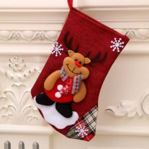 Christmas Socks Reindeer Recreation Small Pouch Festive Products RGO1009