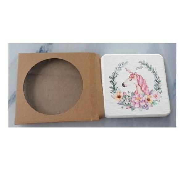 Christmas Design 5 Diatomite Cup Coaster Household Products Festive Products 0