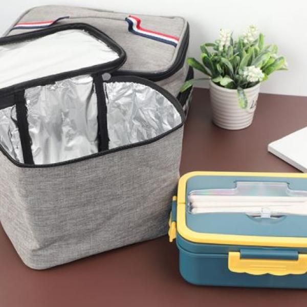 21.5x15.5x16cm Thermal Insulation Lunch Box Bag Bags d