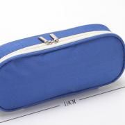 Dual Zip Pencil Pouch Office Supplies 2