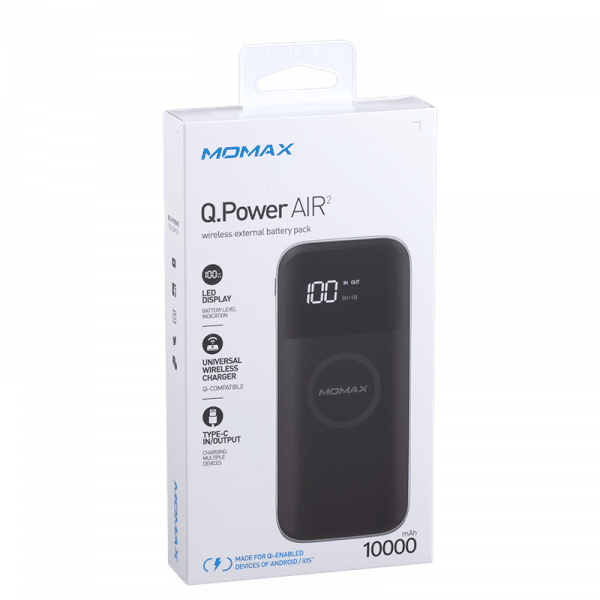 Momax Q.Power Air 2 Wireless External Battery Pack Electronics & Technology IP90D_06_800