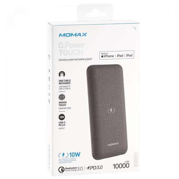 Momax Q.Power Touch Wireless External Battery Pack Electronics & Technology IP91MFIE_05_800