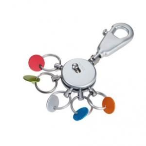 Troika Keyring "PATENT/Colour" Metals & Hardwares Keychains MKY1038