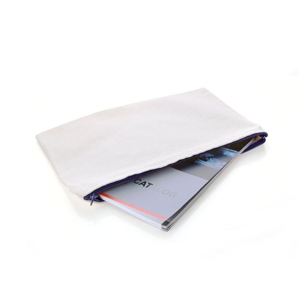 A4 Canvas Pouch with  Zipper Small Pouch Bags Eco Friendly TSP1101_2