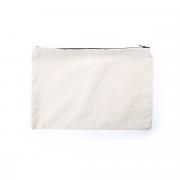 A4 Canvas Pouch with  Zipper Small Pouch Bags Eco Friendly TSP1101_Blk