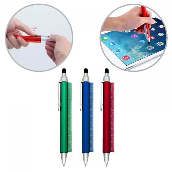 Ozerkix Pen With Rules And Stylus Office Supplies Pen & Pencils Best Deals FPP1016HD