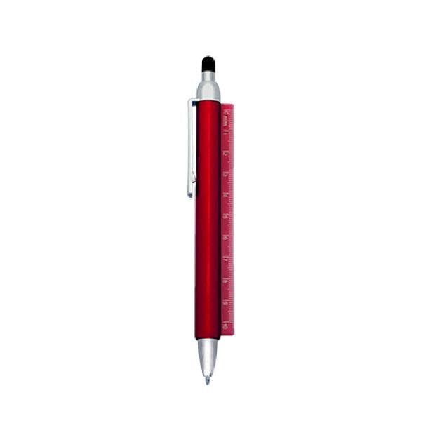 Ozerkix Pen With Rules And Stylus Office Supplies Pen & Pencils Best Deals FPP1016RED