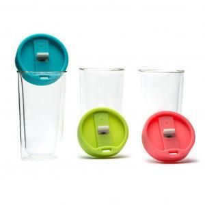 Double Wall Glass Tumbler Household Products Drinkwares Best Deals CLEARANCE SALE NATIONAL DAY HDT1004-GRPHD