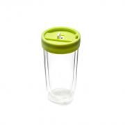Double Wall Glass Tumbler  Household Products Drinkwares Best Deals HDT1004-GRNHD