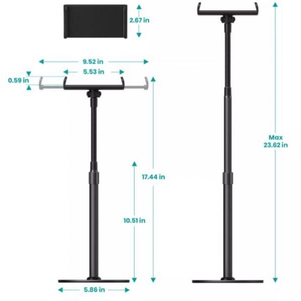 Mono Dsign Flexible Gooseneck XL Tablet Stand Electronics & Technology Phonestand-1