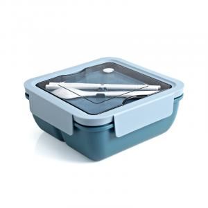 Wagon Square Lunch Box with Cutlery Household Products Kitchenwares Eco Friendly 4