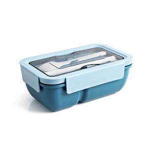 Wagon Rectangle Lunch Box with Cutlery Household Products Kitchenwares Eco Friendly 2