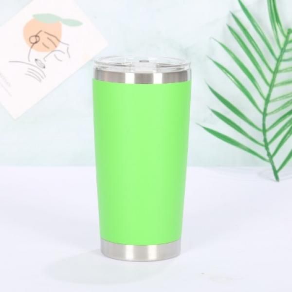 Stainless Steel Travel Tumbler Household Products Drinkwares New Products HDT1023-GRN