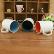 Dual Color Silkscreen Ceramic Mug Household Products Drinkwares New Products HDC1077-2