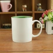 Dual Color Silkscreen Ceramic Mug Household Products Drinkwares New Products HDC1077-WGR