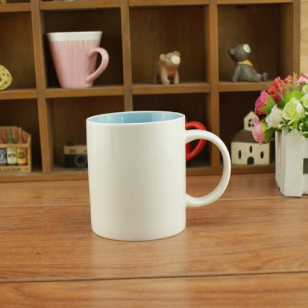 Dual Color Silkscreen Ceramic Mug Household Products Drinkwares New Products HDC1077-WWB
