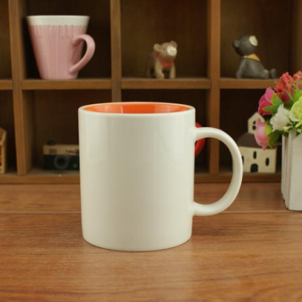 Dual Color Silkscreen Ceramic Mug Household Products Drinkwares New Products HDC1077-WWO