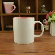 Dual Color Silkscreen Ceramic Mug Household Products Drinkwares New Products HDC1077-WWP