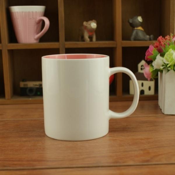 Dual Color Silkscreen Ceramic Mug Household Products Drinkwares New Products HDC1077-WWP