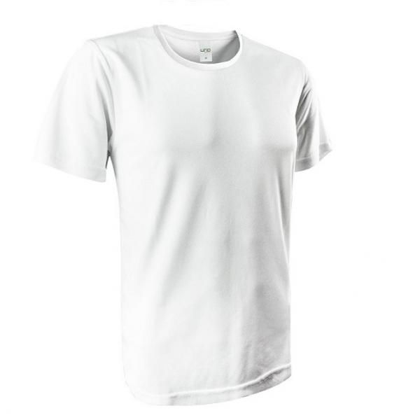 UB03R UNO Fresco Quick Dry Round Neck Tee Apparel Shirts UB03R_White