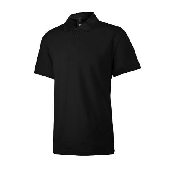 UB08P UNO Supremo CVC Polo Tee Apparel Shirts supremo-black