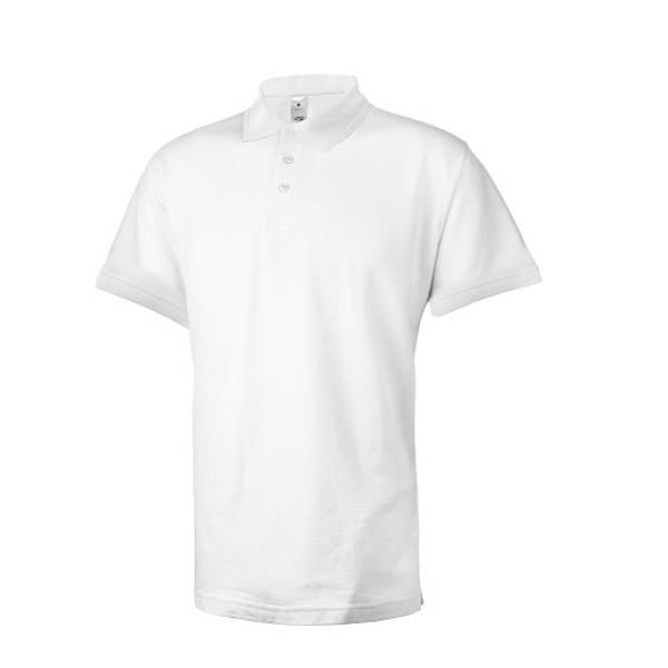 UB08P UNO Supremo CVC Polo Tee Apparel Shirts supremo-white