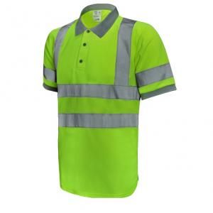 UR02P UNO Reflective Polo Apparel Other Green_Front