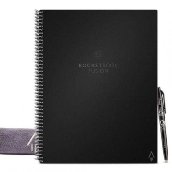 Rocketbook Fusion - Lettersize (Maroon) Notebooks / Notepads Notebooks / Notepads Other Office Supplies New Arrivals ZNO1049BLK