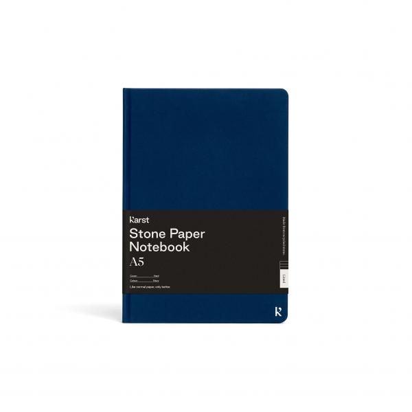 Karst A5 Hardcover Notebook Office Supplies Printing & Packaging Notebooks / Notepads Other Office Supplies New Arrivals Karst-HC-Notebook-Cover-Bellyband-Navy