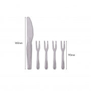 Cutlery (Bundle Of 50) New Arrivals Festive Products Food & Catering Packaging Cutlery MooncakeCutlerySet