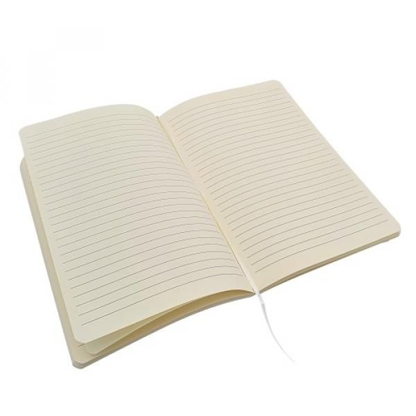 A5 Size Anti-Bacterial Soft PU Notebook Small Leather Goods Office Supplies Other Office Supplies Notebooks / Notepads Other Office Supplies 20210908-antimicrobial_a5_notebook__open