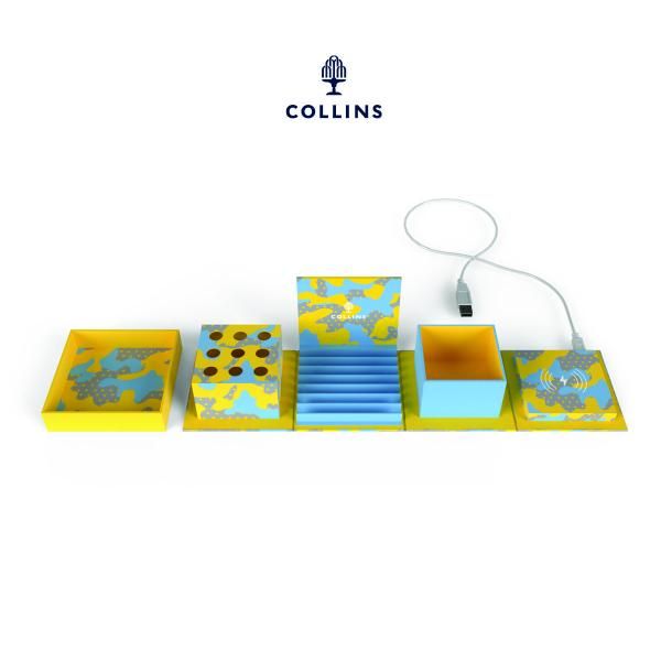 Collins 10-Cube Office Organizer Camo  Electronics & Gadgets Office Supplies Others Other Office Supplies New Arrivals Card Holders 10Cube-CamoOpen