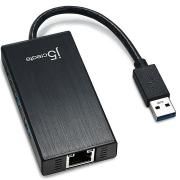 J5CREATE USB 3.0 GIGABIT ETHERNET+3-PORT USB 3.0 HUB Electronics & Technology Computer & Mobile Accessories New Arrivals 3