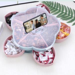 Petal-Shape Rotating Snack Box Household Products Others Household New Arrivals Festive Products 20518228314_828510867