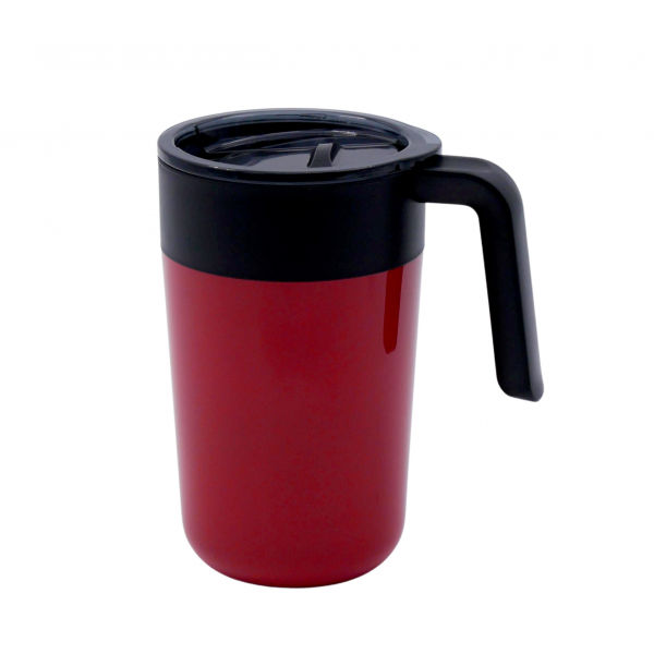 400ml Double Wall Coffee Mug  Household Products Drinkwares New Arrivals 400ml-Double-Wall-Coffee-Mug-RED-1-DD1030RED