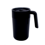 400ml Double Wall Coffee Mug  Household Products Drinkwares New Arrivals 400ml-Double-Wall-Coffee-Mug-BLACK-1-DD1030BLK