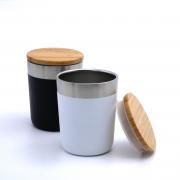 300ml Vacuum Coffee Tumbler With Bamboo Lid  Household Products Drinkwares Best Deals 300ml-Vacuum-Coffee-Tumbler-With-Bamboo-Lid-1-DD1031